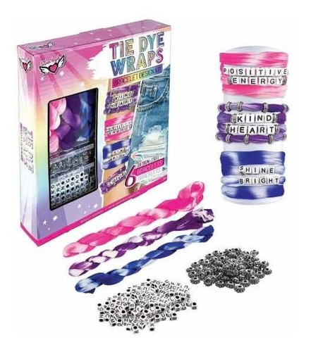 Tie-dye Wraps, Bracelet Design Kit Arte Y Manualidades Niñas