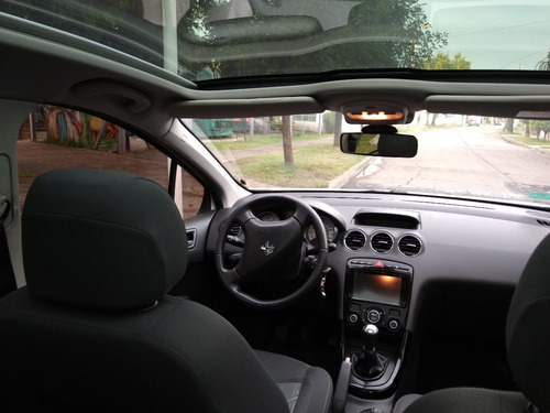 Peugeot 308 Allure 1.6 Con Nav Y Techo Blanco Nacarado