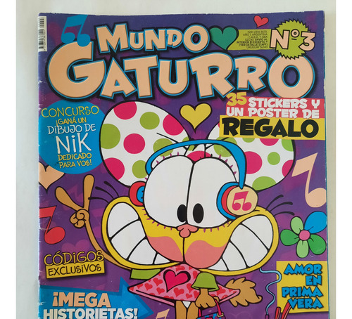 Mundo Gaturro. No. 3. (Usado)