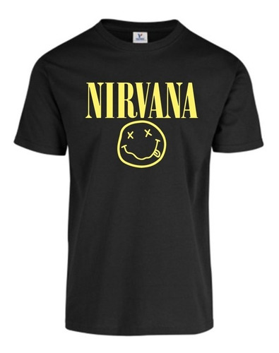 Playera Nirvana Concierto Rock Moda Hombre Casual Oferta!!