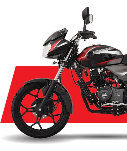 Bajaj Discover 125 Frenos Cbs Roja. 2021