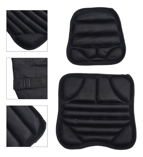 Qf1 Almohada De Asiento Ge Para Motocicleta, 2 Unidades,