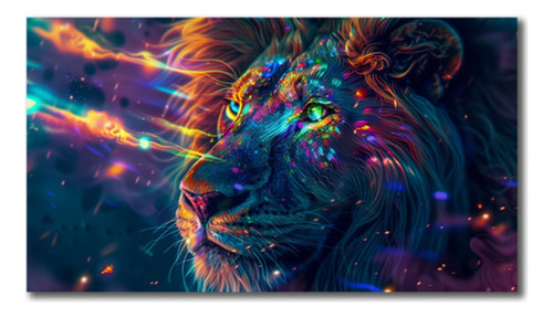 5d: 1 Pintura De Diamantes 5d Diy 60x40cm - Leon