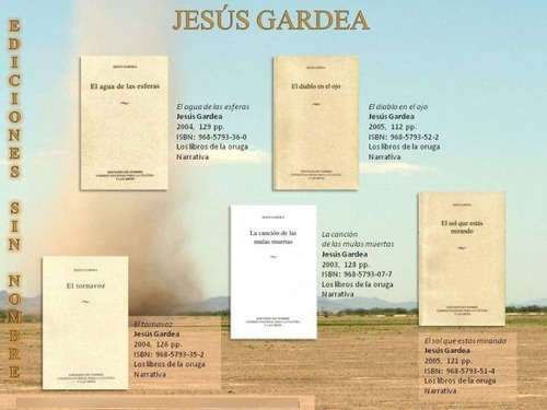 Libros De Narrativa De Jesús Gardea