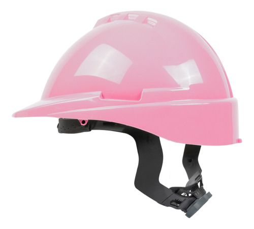 Casco Milenium Class Rosa Arnes Plastico C/ Cremallera Libus