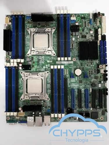 Servidor Supermicro 2 Processadores Xeon E52670v1 + 64gb Ram