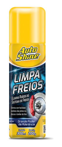 Limpa Freios Desengraxante, Elimina Resíduos Autoshine 300ml