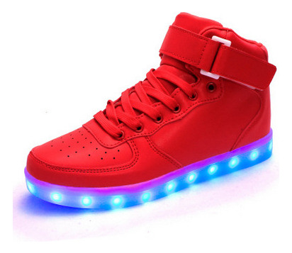 Zapatos Con Luz Led Para Hombre Y Mujer, Luminosos, Con Carg