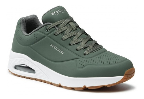 Tenis Skechers Uno Stand On Air - Olivo - Hombre - 52458/olv