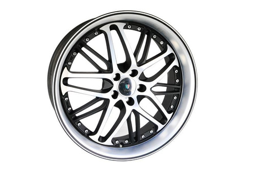 Llanta Sportiva One Point 18x7.50 5x100 Negra Matte Frente M