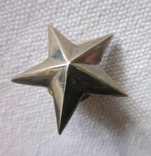 Insignia Pin Militar Estrella 2,3cm Metal