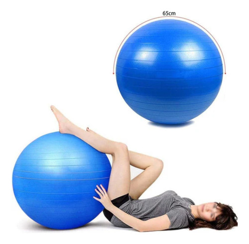 Pelota De Pilates 65cm Gimnasia Pilates Yoga Fitness Calidad