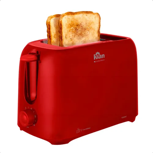 Torradeira Eletrica 750w Kian To 100 Cor Vermelho