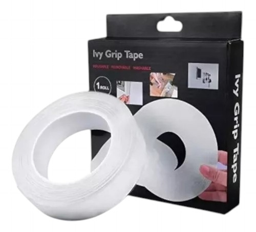 2x Cinta Silicona Adhesiva Doble Contacto Fas, Mágica 100cms