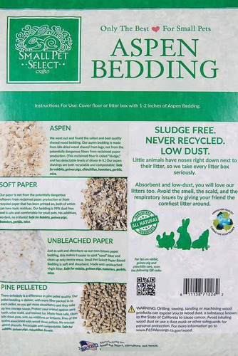 Small Pet Select Aspen Bedding