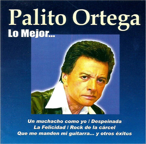 Palito Ortega Lo Mejor  Compilación   Cd En Muy Buen Estado