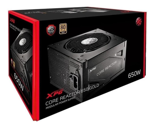 Imagen 4 de 4 de Fuente de poder para PC XPG Core Reactor 650W 650W 100V/240V