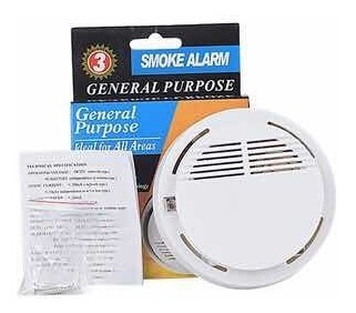 Alarma Sensor Detector De Humo Autónomo Hogares Empresas