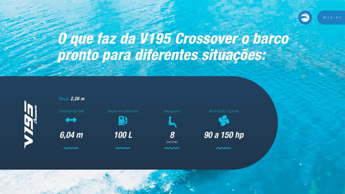 Lancha Ventura 19.5 2021 Com Yamaha 4t (ñ Focker, Real, Nhd)