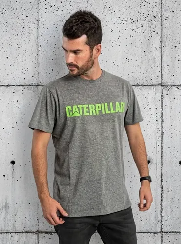 Polera Hombre Cat Logo Tee