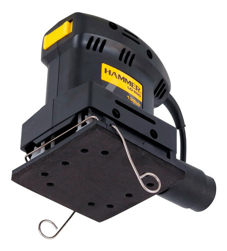 Lixadeira orbital Hammer GYLO200 preta 135W 110V