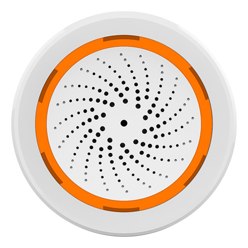 Sirene Smart Zigbee Alarme Residencial Segurança Alexa