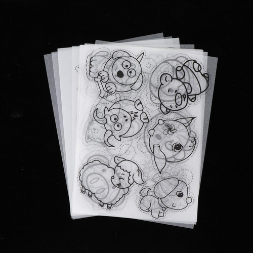 13 Peças De Folhas Termoencolhíveis, Artesanato Em Papel