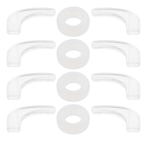Set De Monturas Para Gafas Transparentes, Antideslizantes, 2