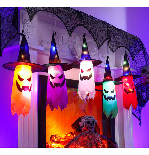 Luces De Halloween, Coloridas Luces Led Colgantes De Cadena