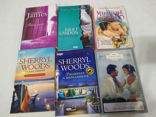 6 Novelas Romanticas Sherryl Woods Nicola Cornick Samantha J