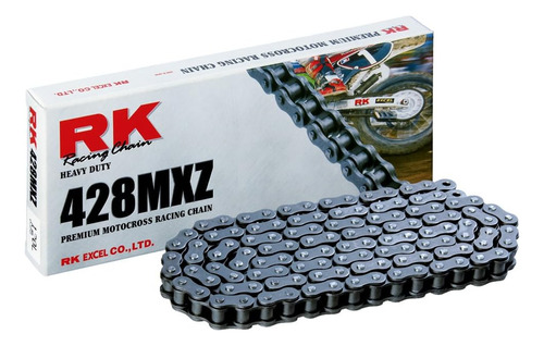 Rk Racing Chain Mx, Cadena De Transmisión Con Articulación D