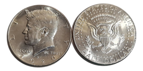 Usa Kennedy Half Dollar Medio Dolar Año 2020