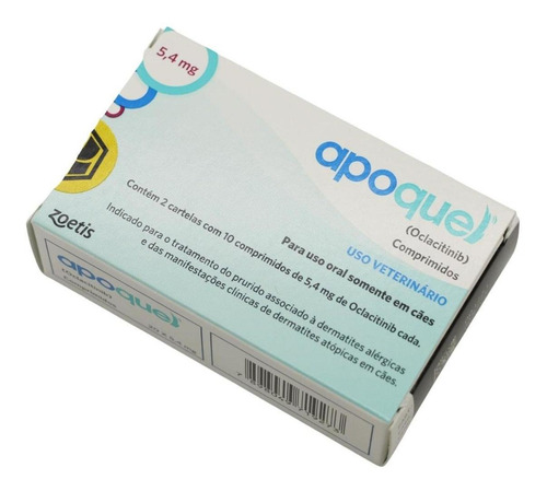 Apoquel Anti Coceira Cães 5,4 Mg