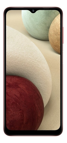 Smartphone Samsung Galaxy A12 Tela 6,5 64gb 4gb Ram Vermelho