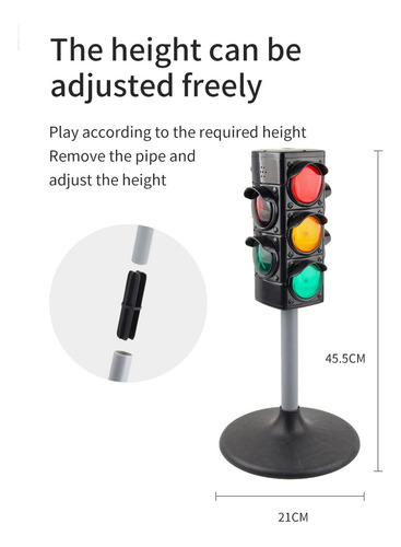 Juguete De Semáforo, Lámpara De Semáforo De Color Claro
