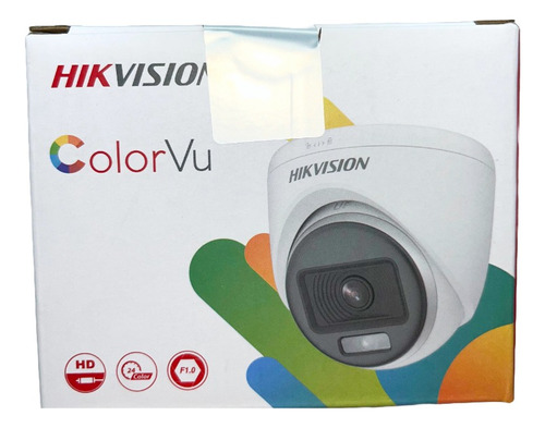 Camara Colorvu Tipo Domo, 1080p, Hikvision