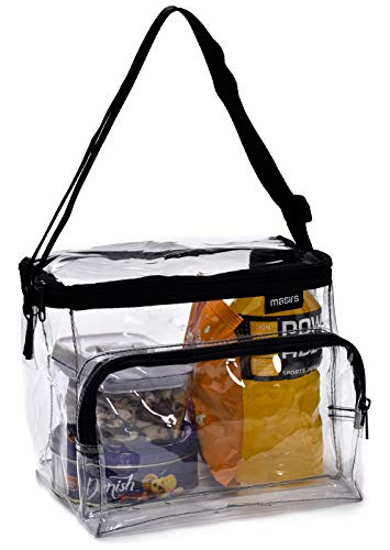 Masires Bolsa De Almuerzo Transparente, Pvc Duradero H8qmy