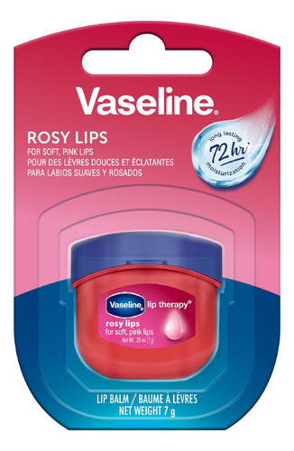 Vaseline Lip Care Rosy Mini Tarro 7g Rosa