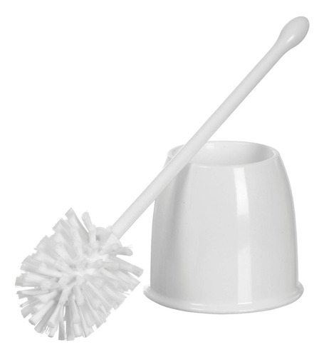 Cepillo De Tazón De Inodoro De Casabella Con Soporte, Blanco