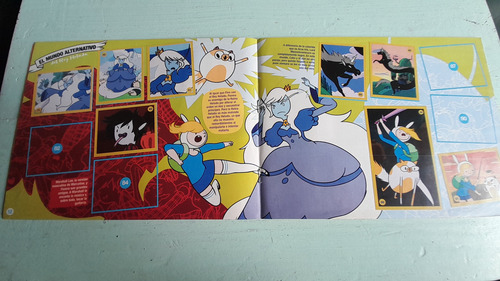 Álbum Figuritas Adventure Time Hora De Aventura (Usado)