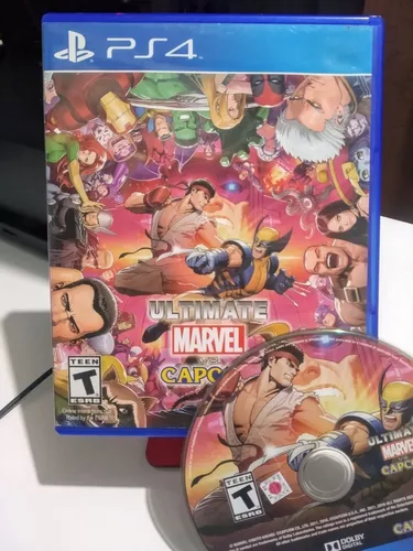 Jogo Novo Midia Fisica Ultimate Marvel vs Capcom 3 para Ps3