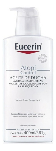 Aceite De Ducha Eucerin Atopi Control Piel Seca 400ml