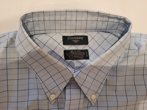 Dockers Camisa Importada Hombre Manga Corta T: Xl