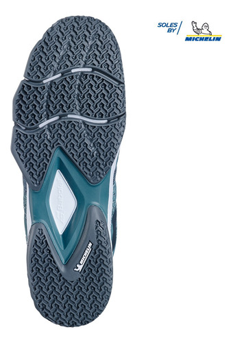 Zapatilla De Padel Babolat Hombre Movea North Atlantic/white