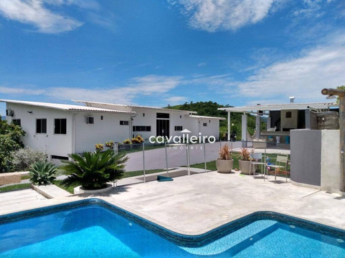 Chácara Com 4 Dormitórios À Venda, 7mil M²- Ubatiba - Maricá/rj - Ch0069