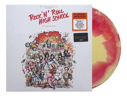 Ramones Rock And Roll High School Vinilo Color Sellado