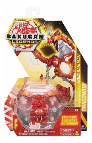 Bakugan Legends Nova Dragonoid Light Up Con Luces