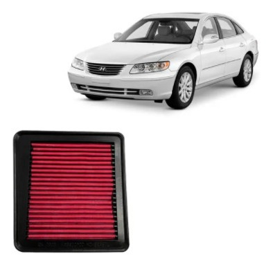 Filtro De Ar Esportivo Rs2920 Hyundai Azera Gls 2009