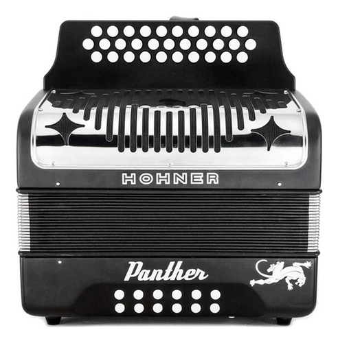 Acordeon Hohner Panther Fa-sib-mib 31 Botones 12 Bajos A4840