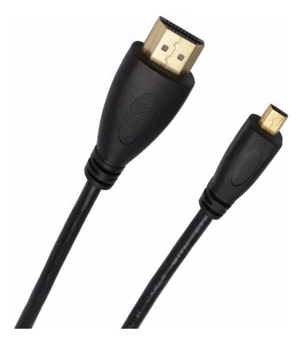 Cabo Hdmi Para Câmera Dslr Micro Hdmi X Hdmi 2.0 19p 3 Mts